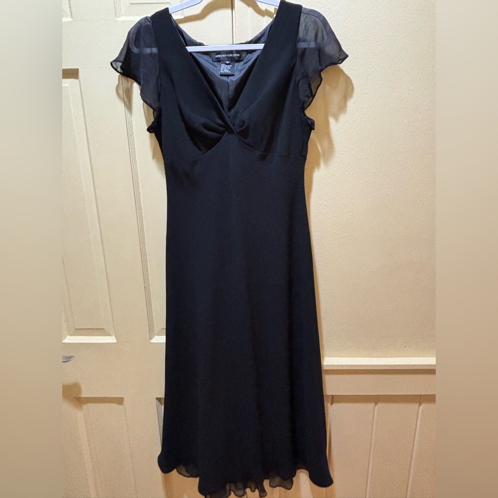 Elegant Black Evening Dress Jones New York